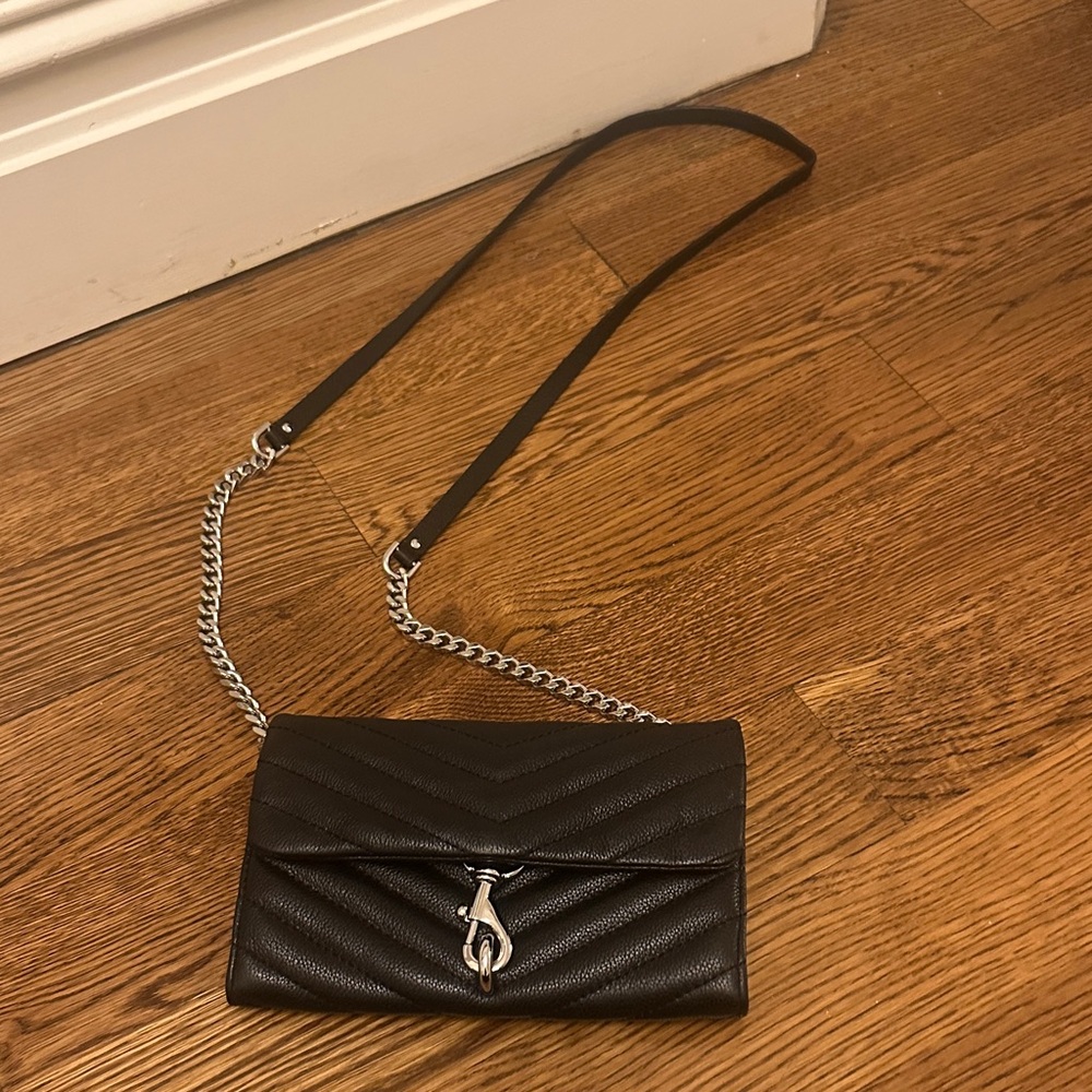 Rebecca Minkoff Black Quilted Crossbody Bag